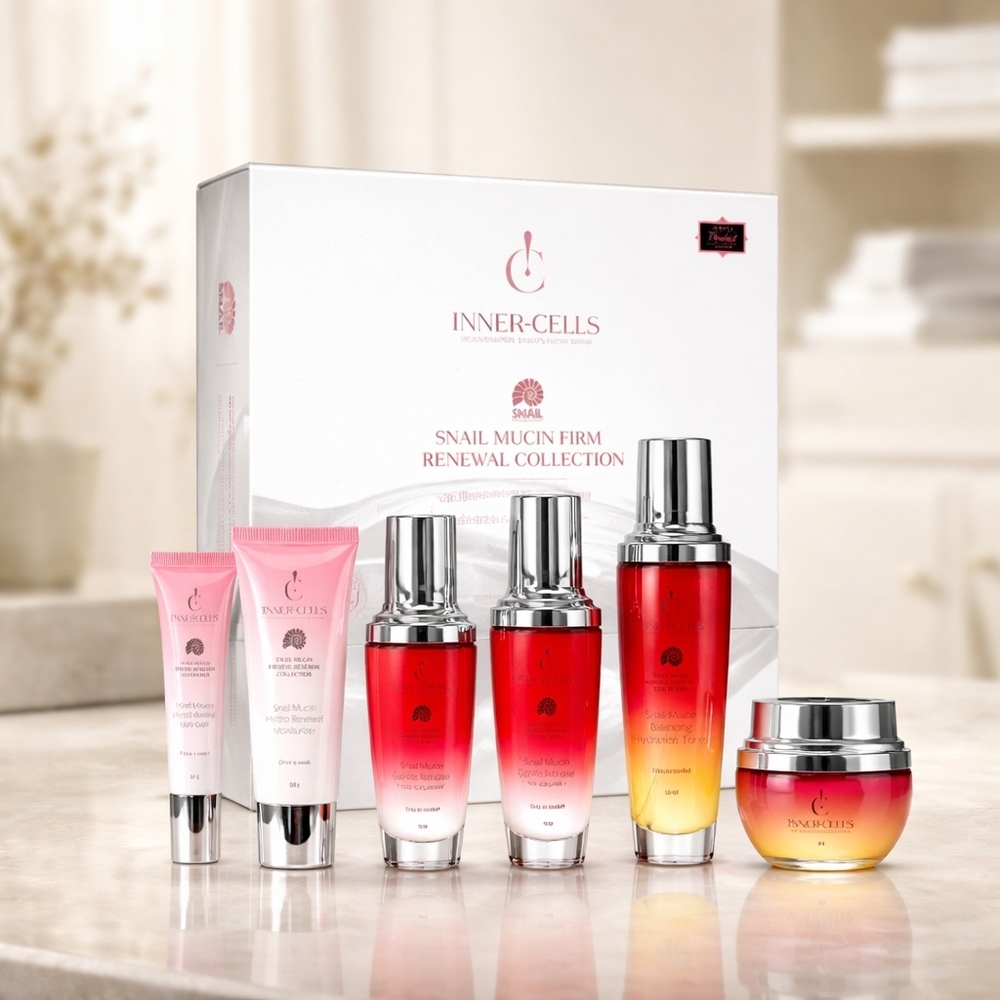 NIB Inner Cells Snail Mucin Firming Renewal 6 Piece Collection